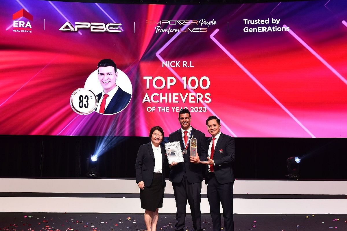 photo-of-era-property-agent-nick-rl-top-achievers-award-2023